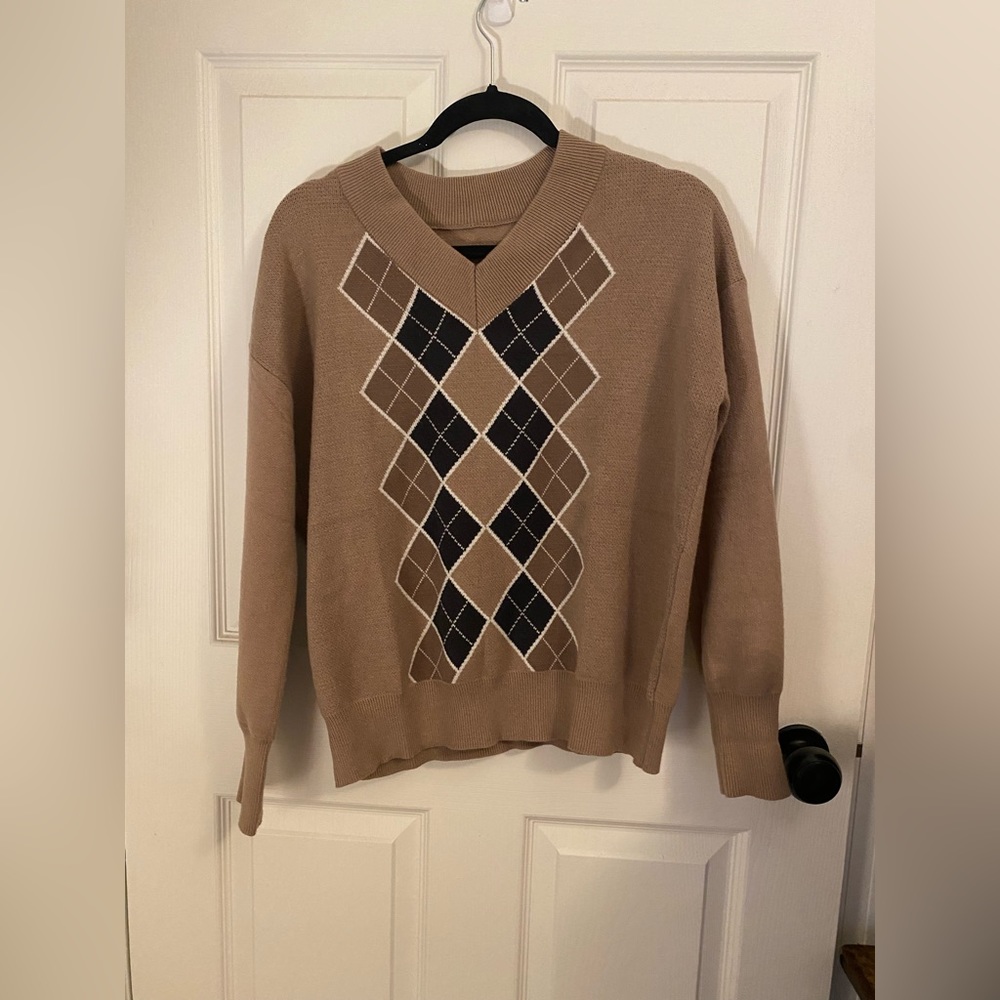 Brown sweater